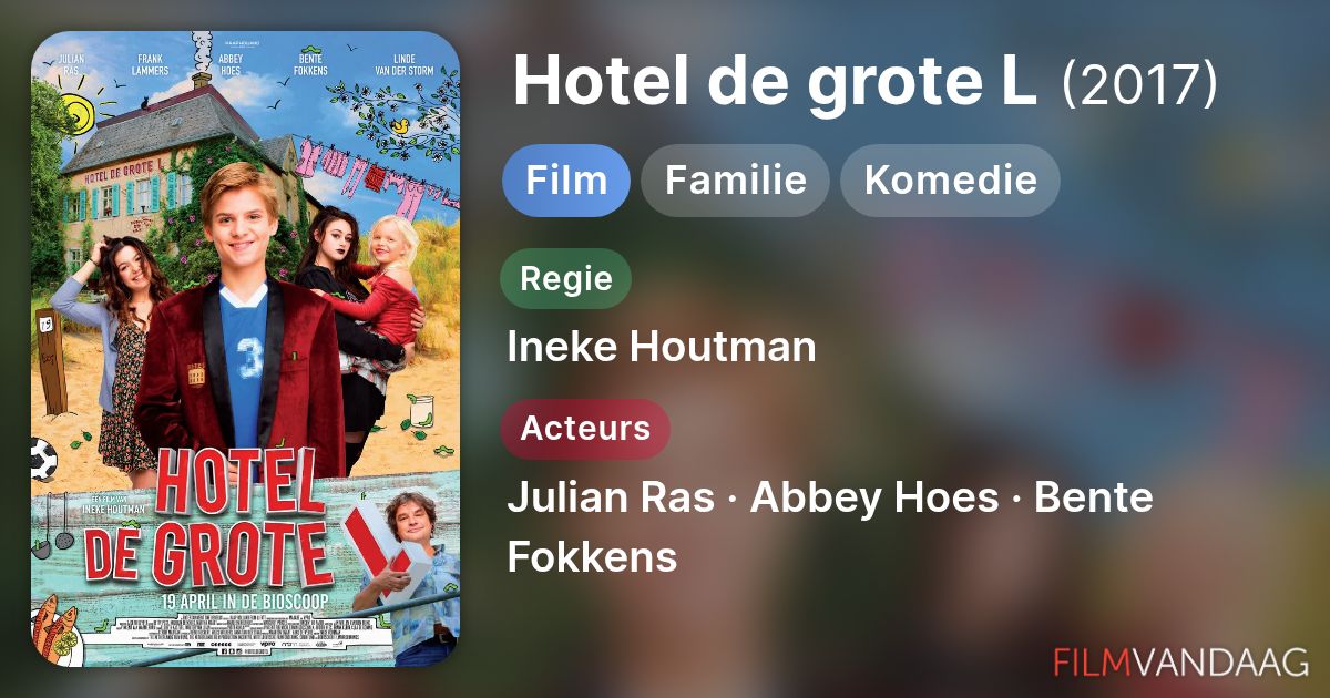 Hotel de grote L (film, 2017) - FilmVandaag.nl