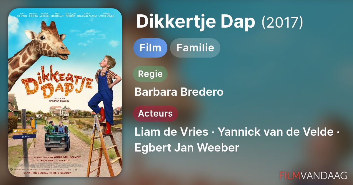 Dikkertje Dap (film, 2017) - FilmVandaag.nl