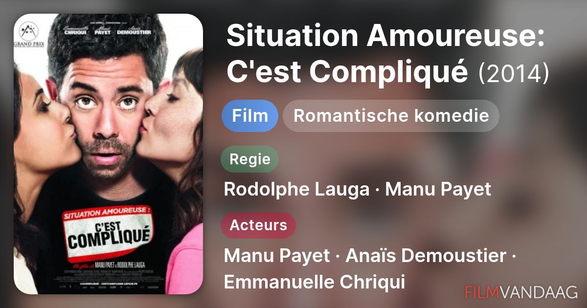 Situation Amoureuse: C'est Compliqué (film, 2014) - FilmVandaag.nl