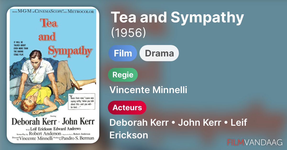 Tea and Sympathy (film, 1956) FilmVandaag.nl
