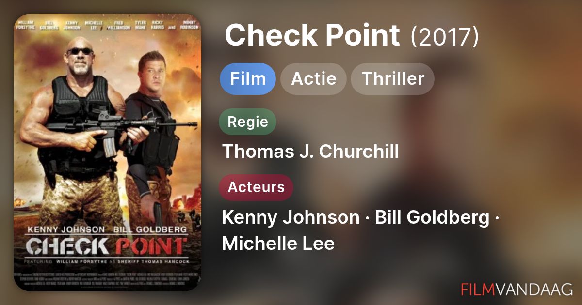 Check Point (film, 2017) - FilmVandaag.nl