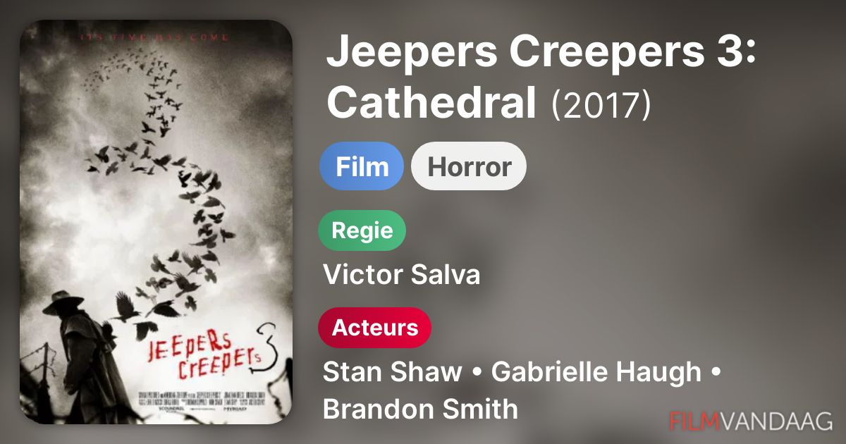 Jeepers Creepers 3 Cathedral (film, 2017) FilmVandaag.nl