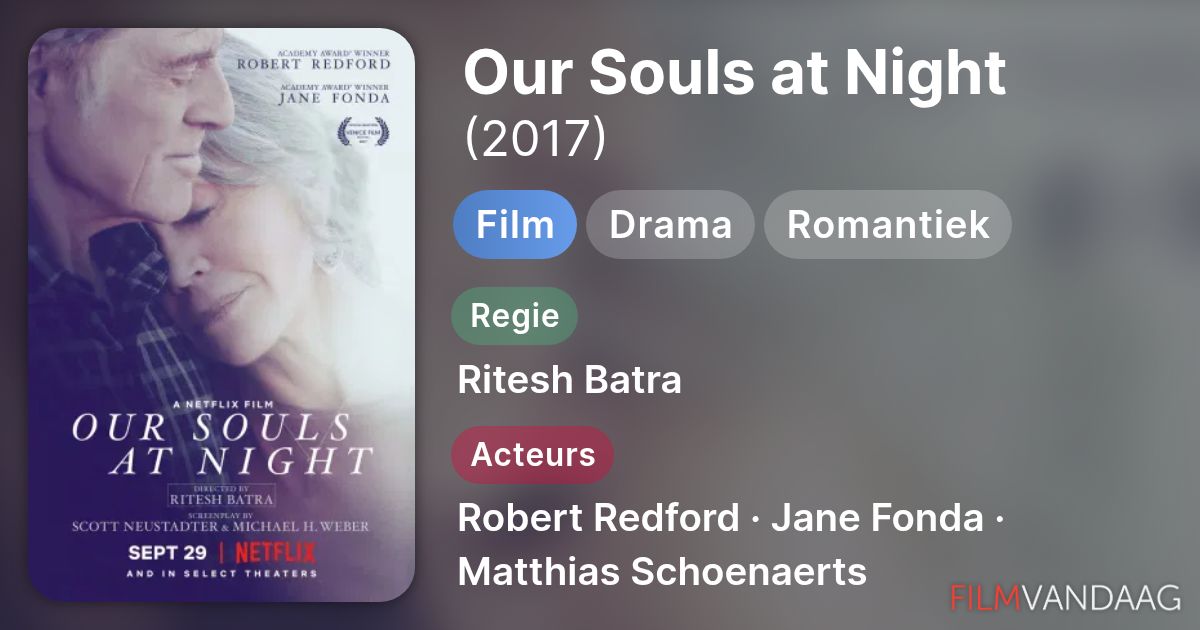 Our Souls At Night film 2017 Kopen Op Dvd Of Blu ray FilmVandaag nl