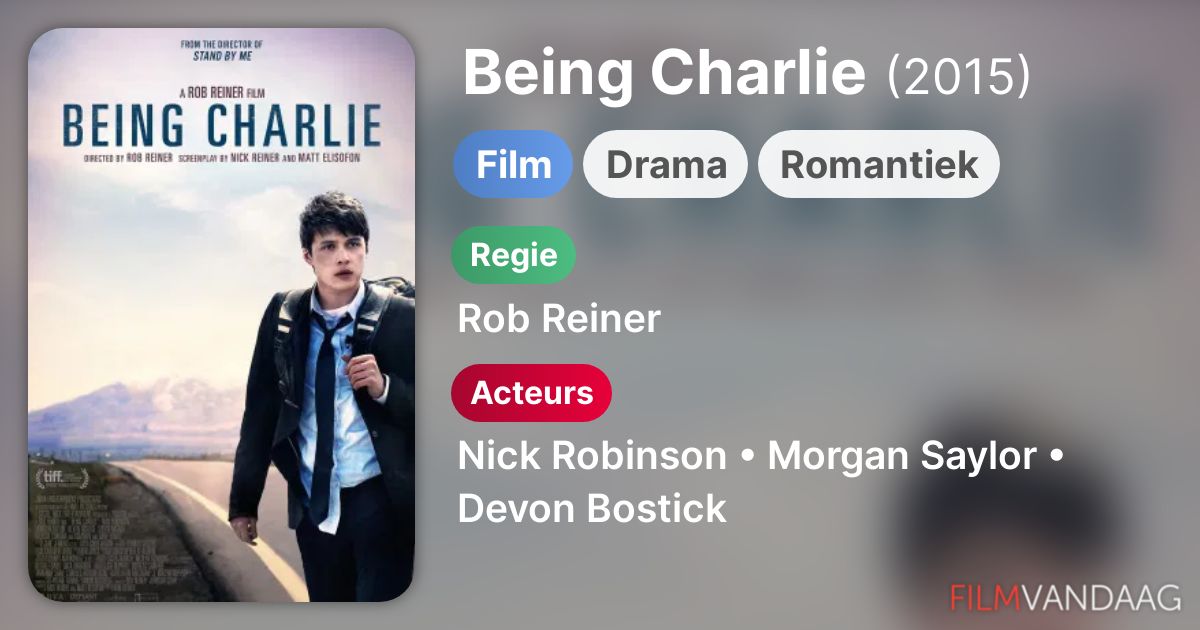 Being Charlie (film, 2015) FilmVandaag.nl