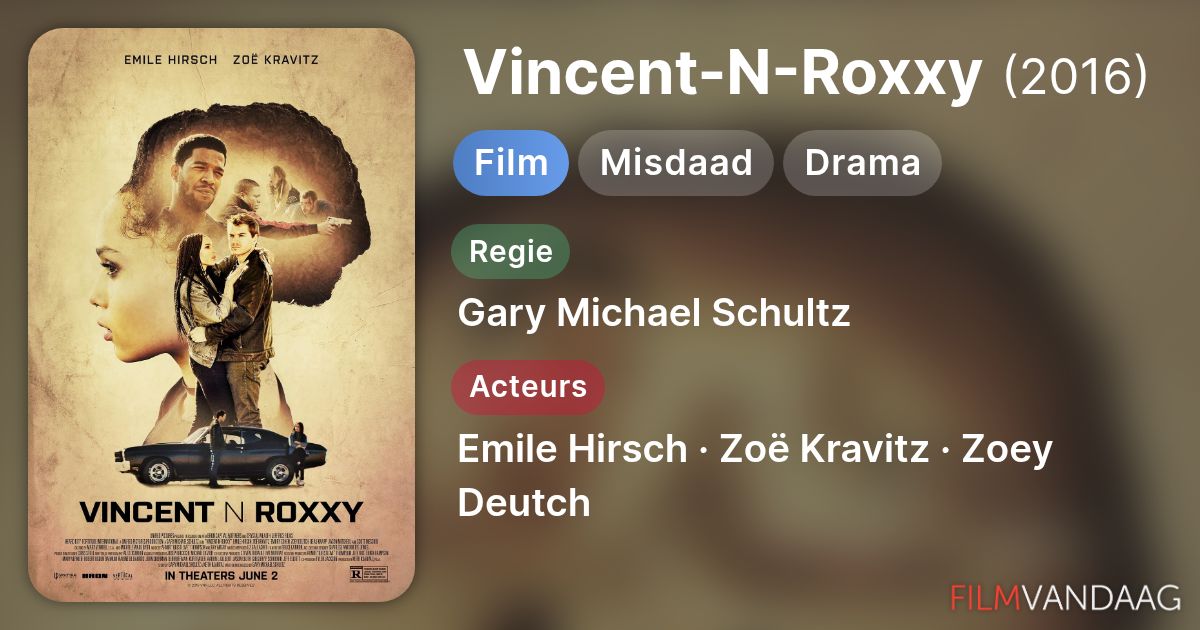 Vincent-N-Roxxy (film, 2016) - FilmVandaag.nl