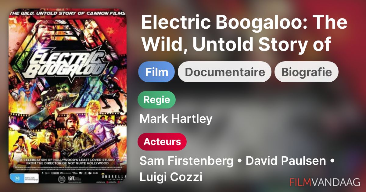Electric Boogaloo The Wild, Untold Story of Cannon Films (film, 2014