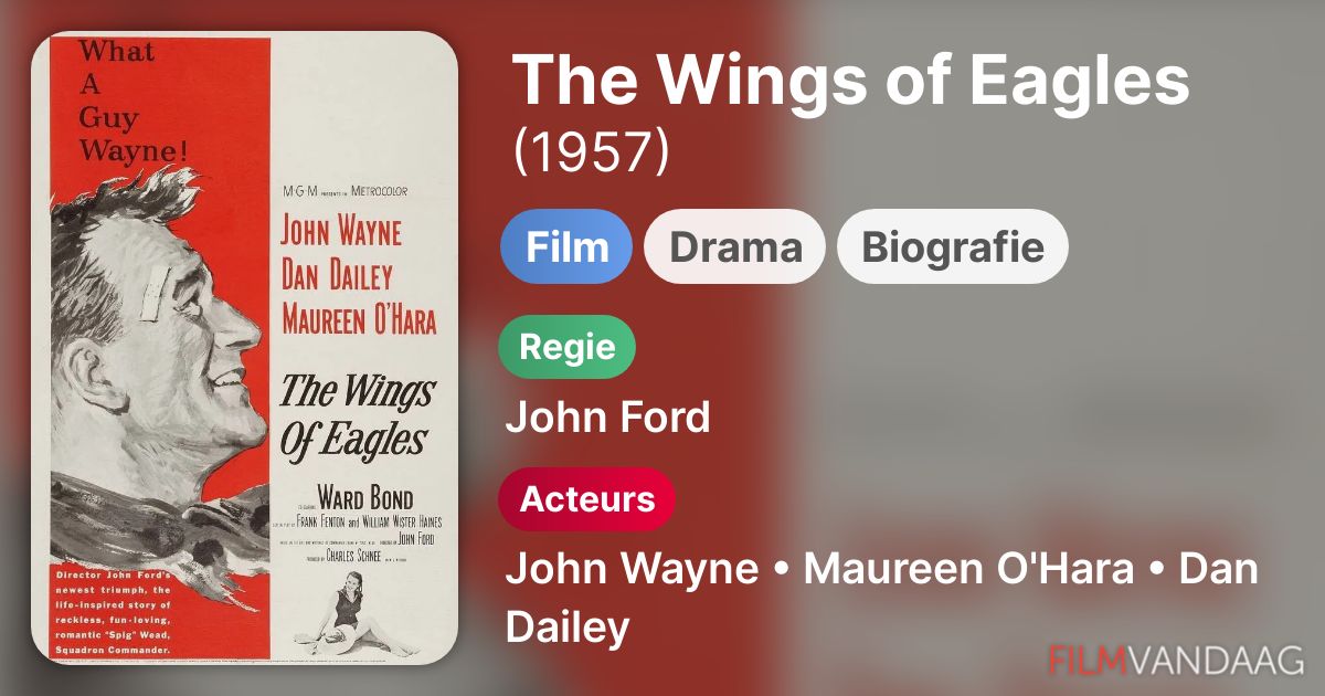 The Wings of Eagles (film, 1957) FilmVandaag.nl