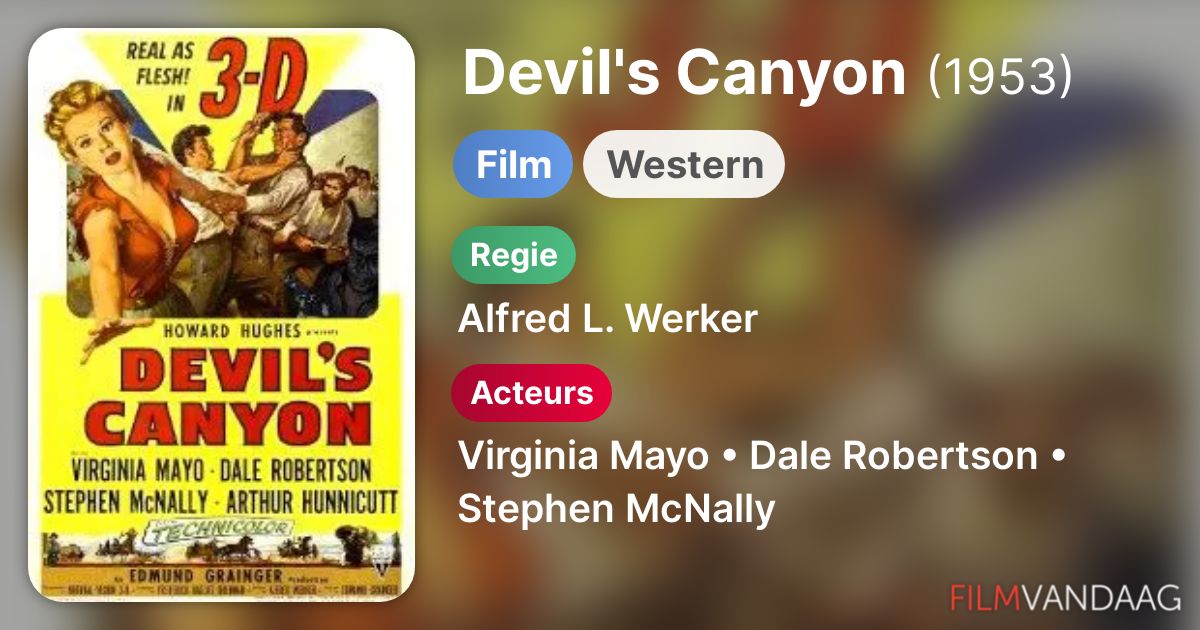 Devil's Canyon (film, 1953) FilmVandaag.nl