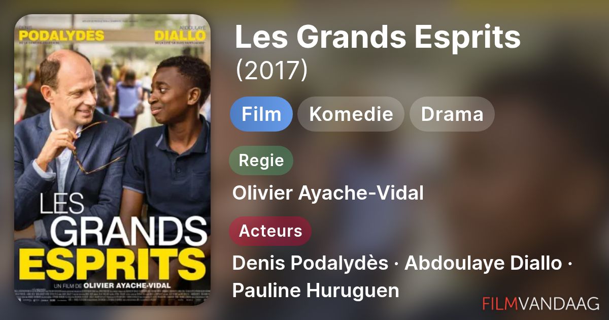 Les Grands Esprits (film, 2017) Nu Online Kijken - FilmVandaag.nl