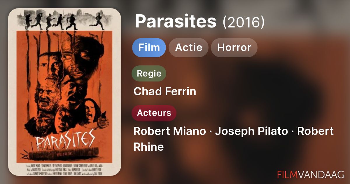 Parasites (film, 2016) - FilmVandaag.nl