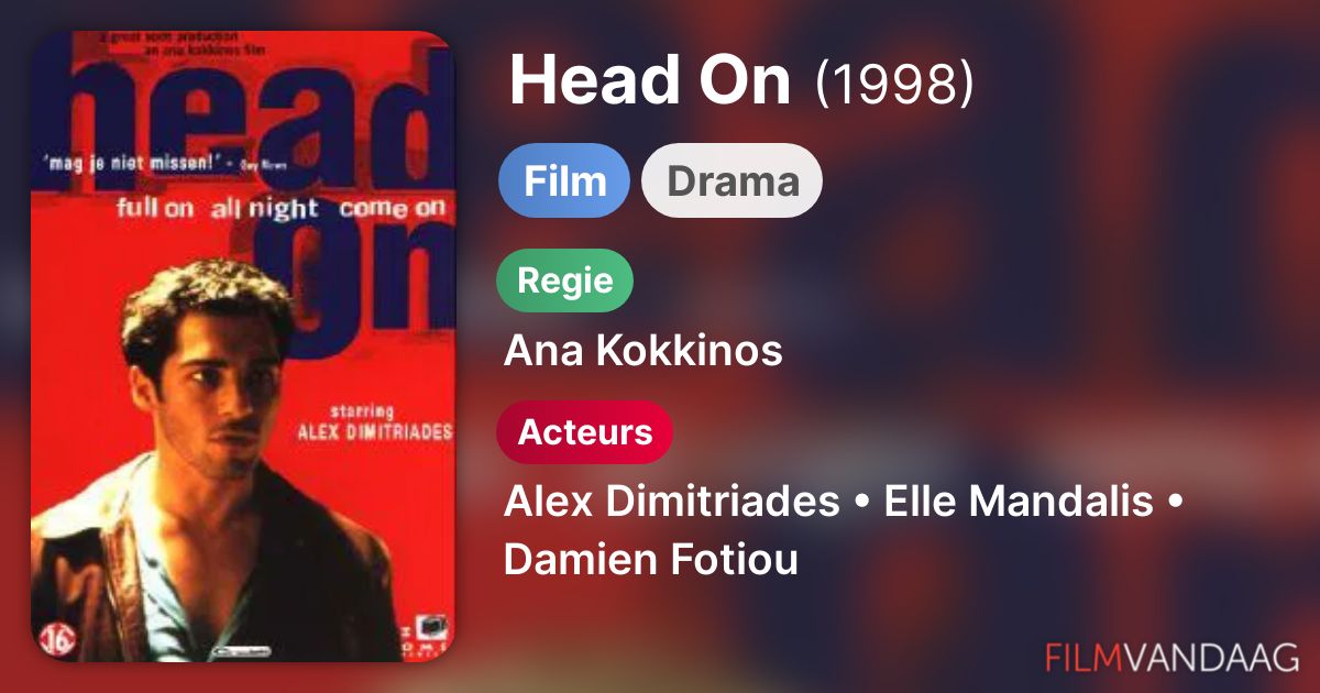Head On (film, 1998) FilmVandaag.nl