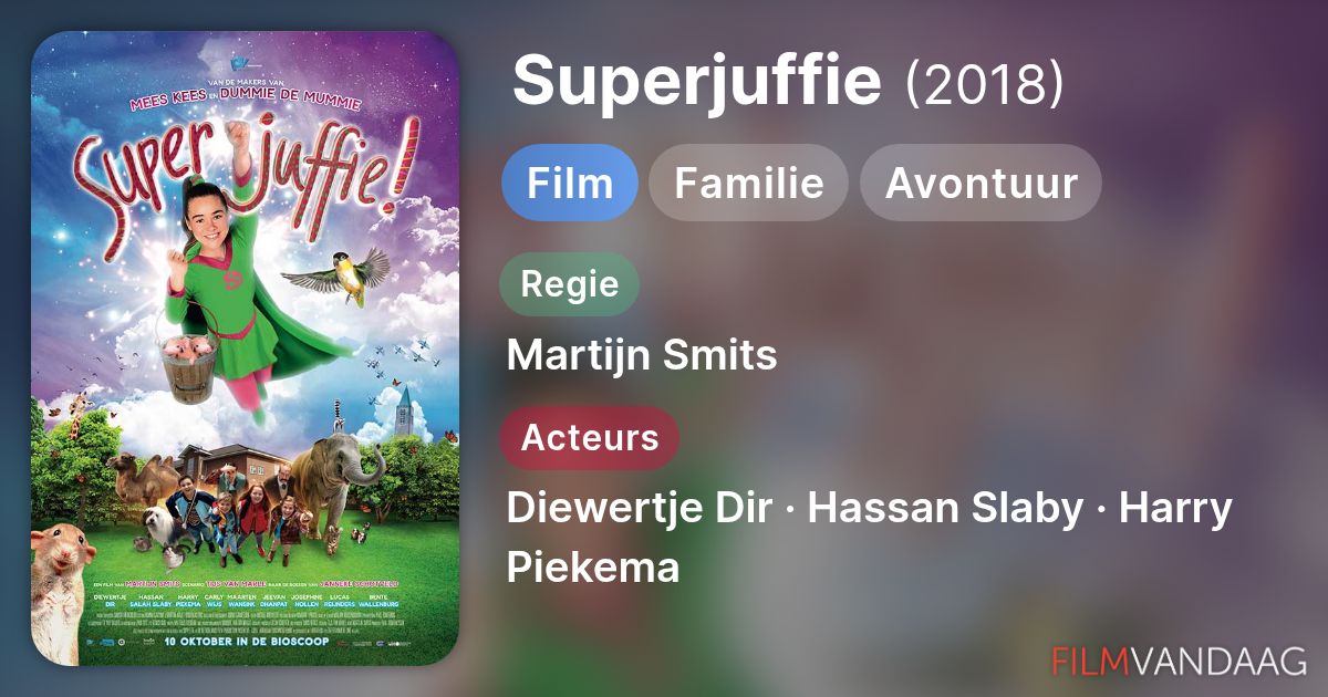 Kijk Superjuffie (film, 2018) Nu Online - FilmVandaag.nl