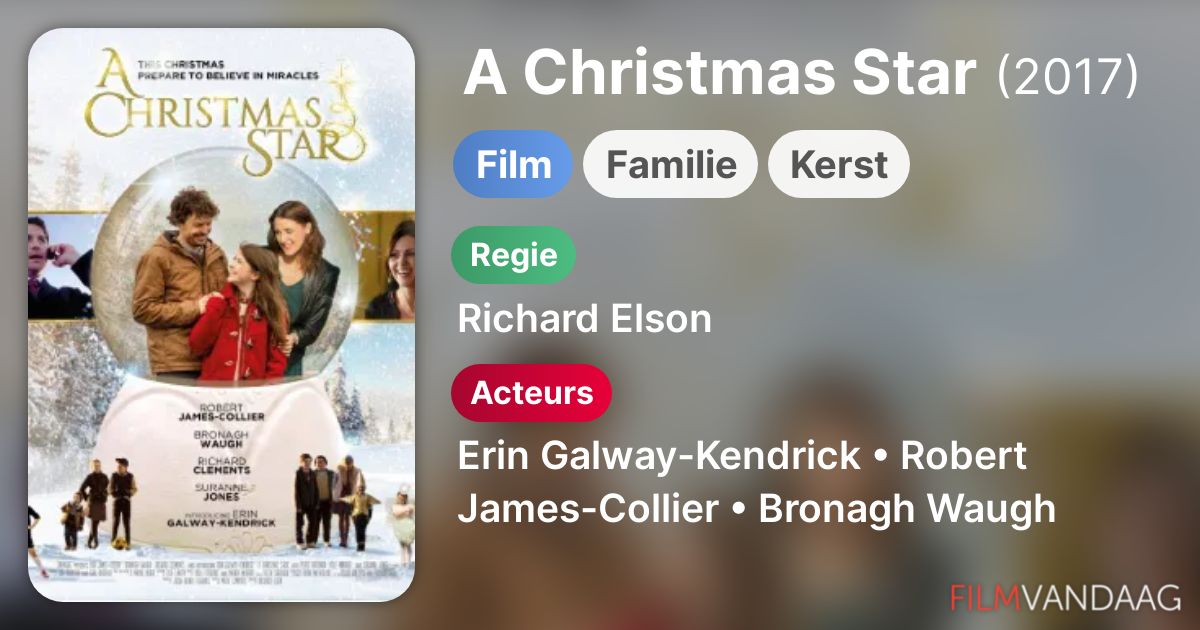 A Christmas Star (film, 2017) FilmVandaag.nl