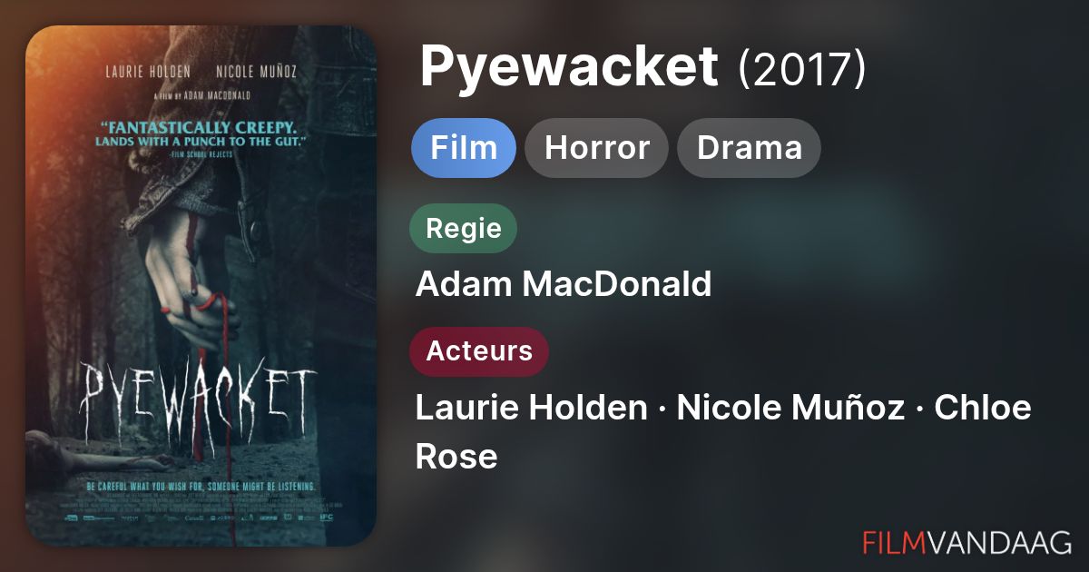 Pyewacket (film, 2017) - FilmVandaag.nl