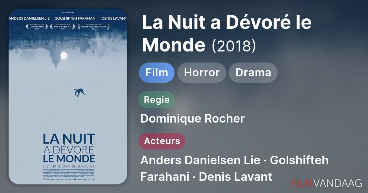 La Nuit a Dévoré le Monde (film, 2018) - FilmVandaag.nl