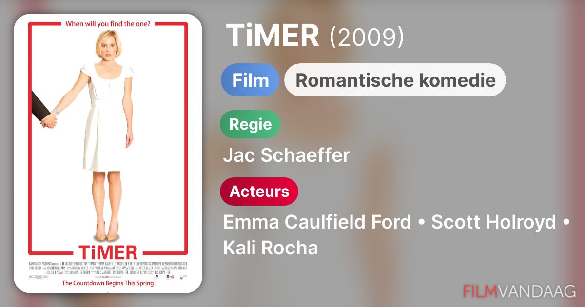 TiMER (film, 2009) FilmVandaag.nl