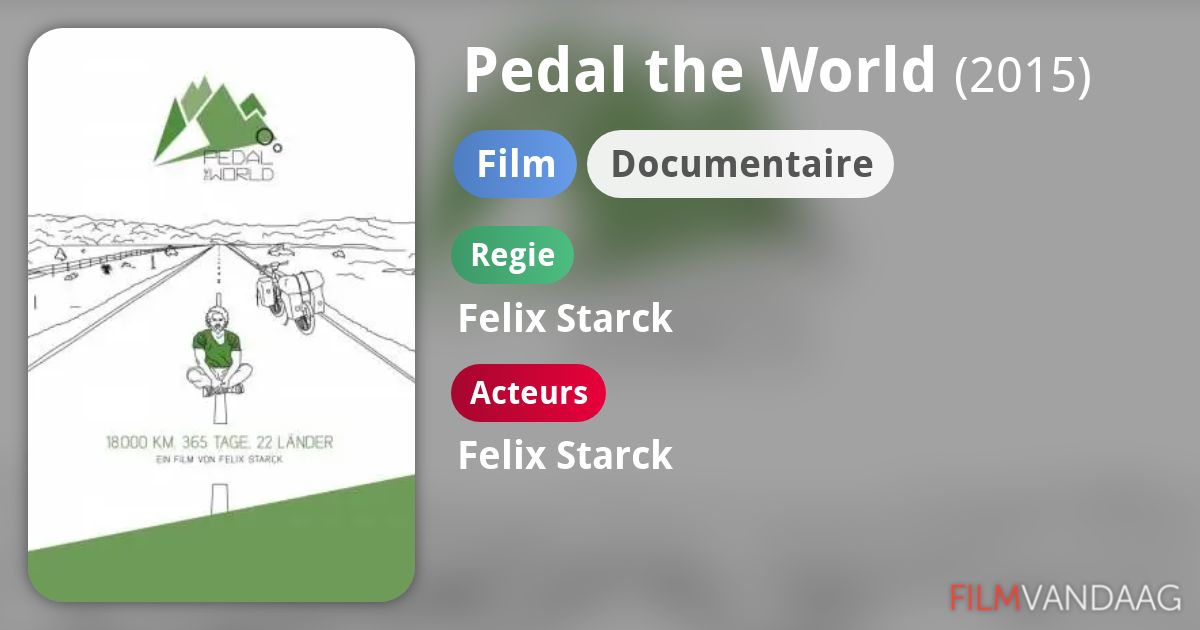 Pedal the World (film, 2015) FilmVandaag.nl