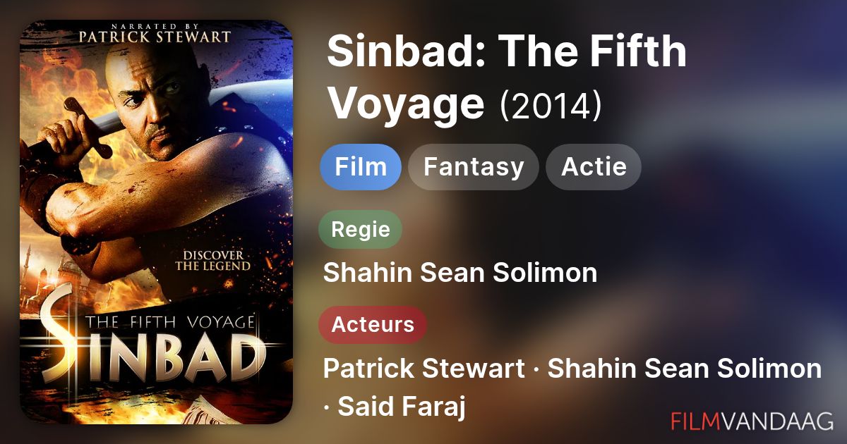 Sinbad The Fifth Voyage (film, 2011) FilmVandaag.nl