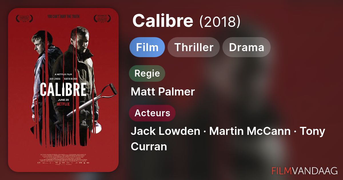 Calibre (film, 2018) - FilmVandaag.nl