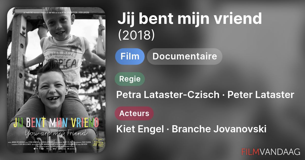 Jij bent mijn vriend (film, 2018) - FilmVandaag.nl