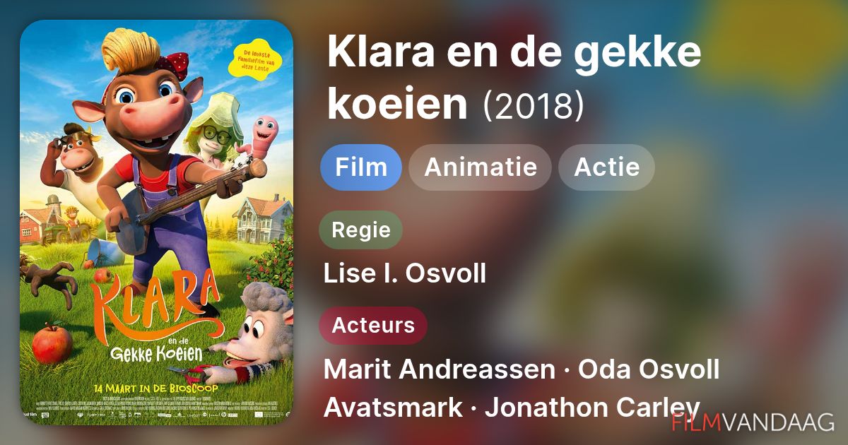 Klara en de gekke koeien (film, 2018) - FilmVandaag.nl