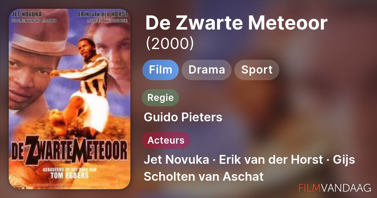 Wie Schreef De Zwarte Meteoor En Twaalf Gestolen Jaren