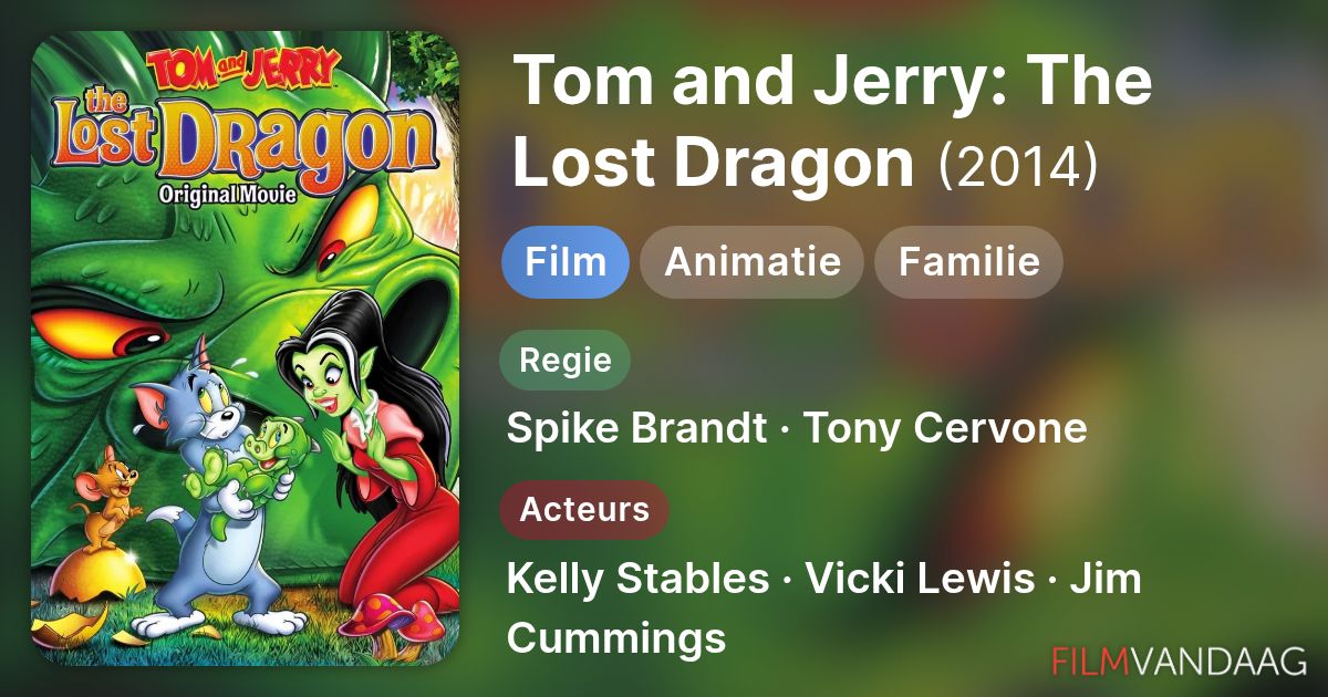 Tom and Jerry: The Lost Dragon (film, 2014) - FilmVandaag.nl