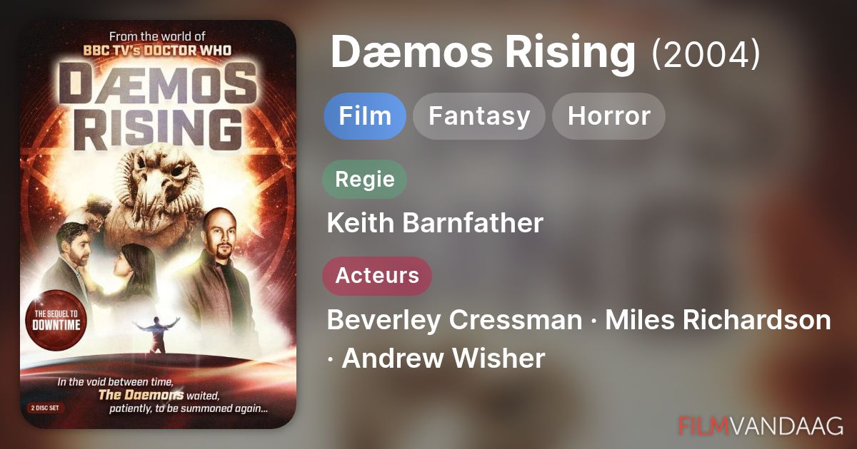 Daemos Rising Dæmos Rising (film, 2004) - FilmVandaag.nl
