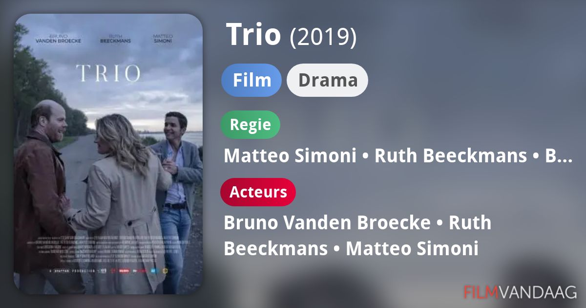 Trio (film, 2019) FilmVandaag.nl