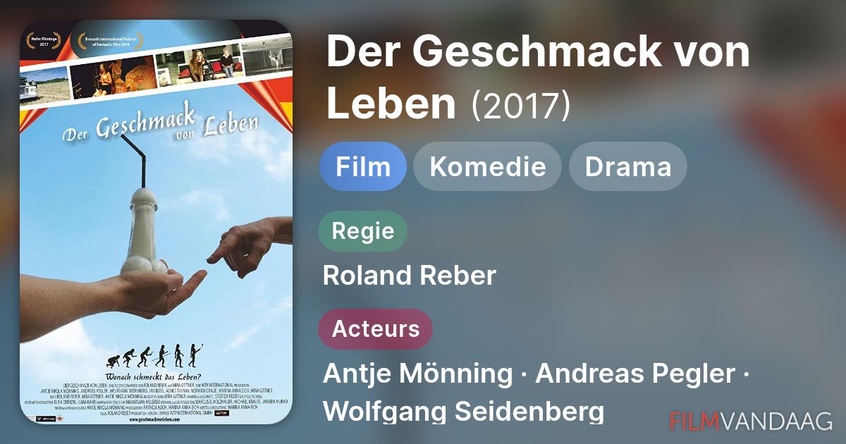 Der Geschmack Von Leben Ganzer Film Stream Der Geschmack von Leben (film, 2017) - FilmVandaag.nl