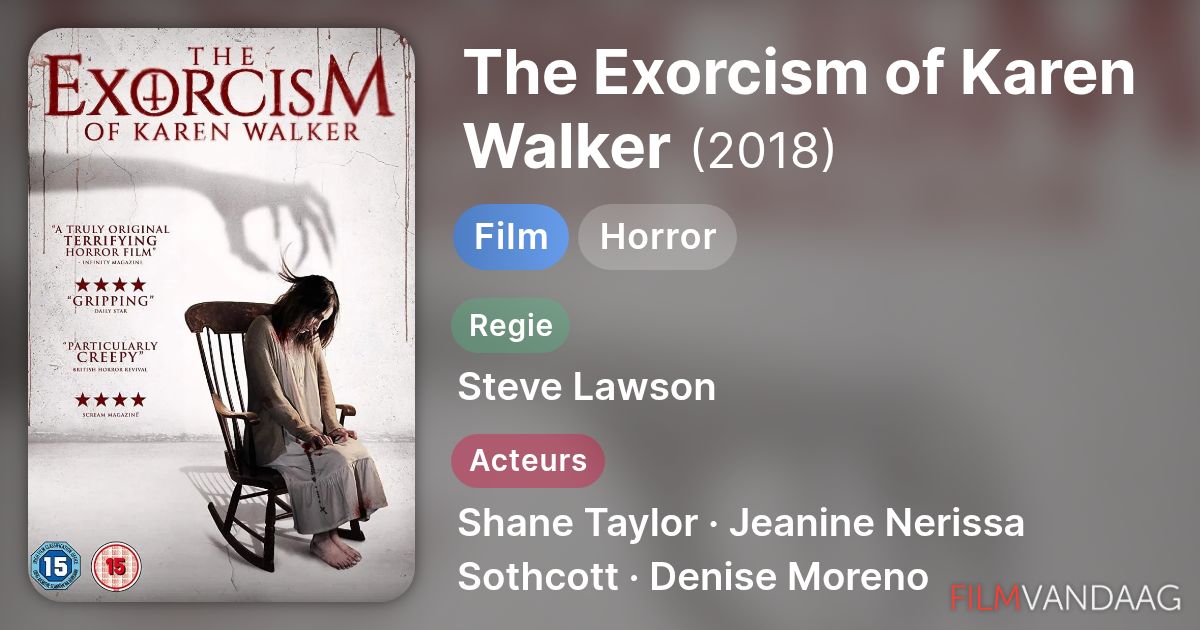 The Exorcism of Karen Walker (film, 2018) - FilmVandaag.nl