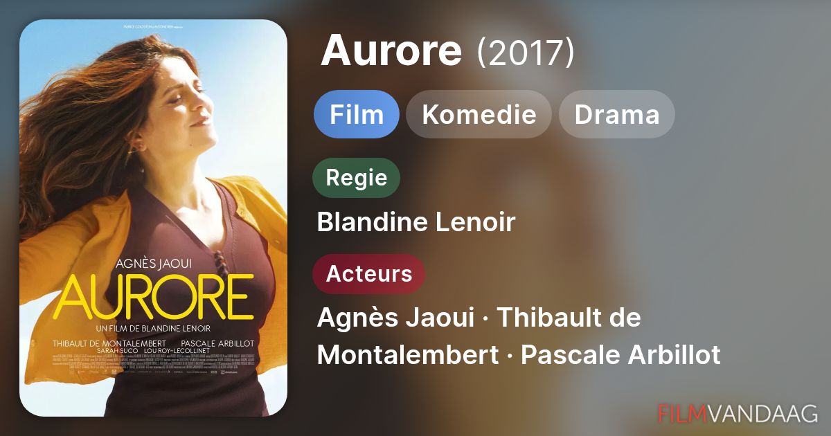 Aurore (film, 2017) - FilmVandaag.nl