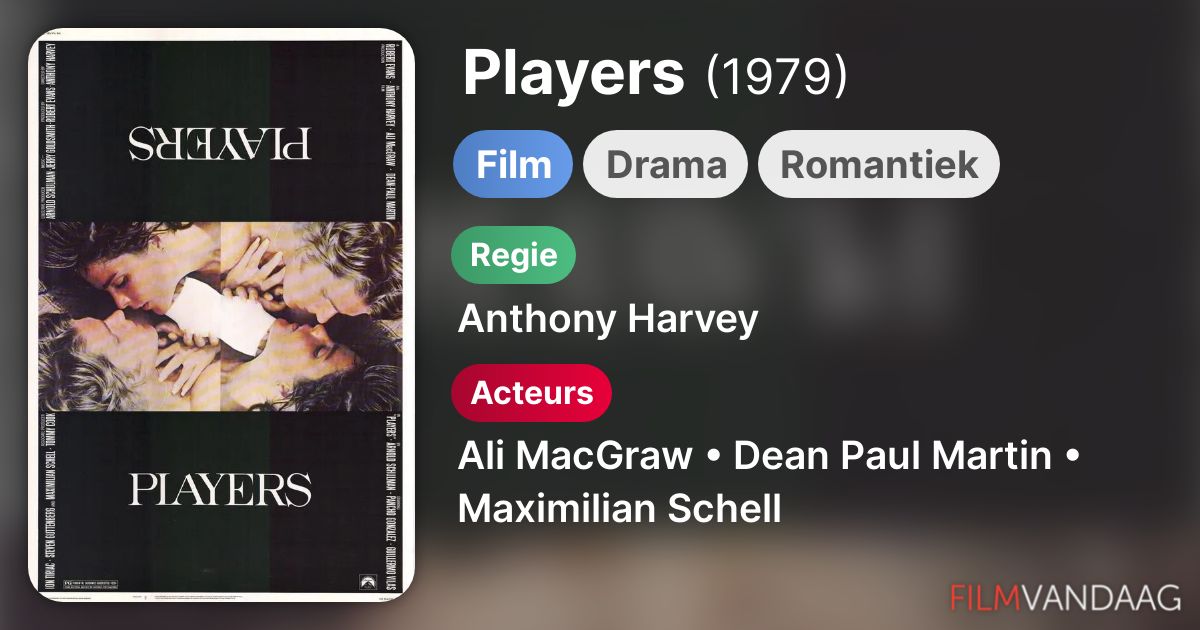 Players (film, 1979) FilmVandaag.nl
