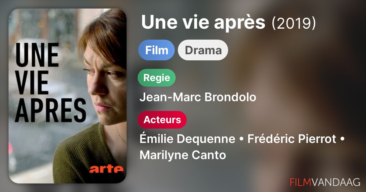 Film Une Vie Aprés Une vie après (film, 2019) - FilmVandaag.nl