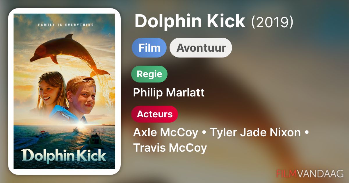 Dolphin Kick (film, 2019) FilmVandaag.nl
