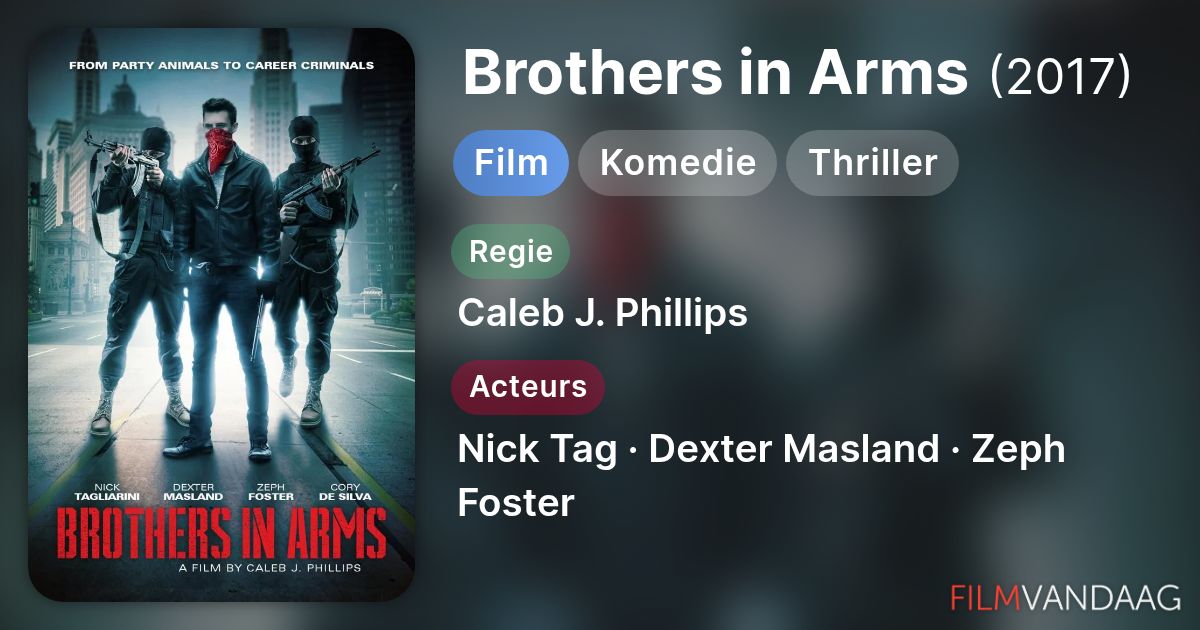 Brothers in Arms (film, 2017) FilmVandaag.nl