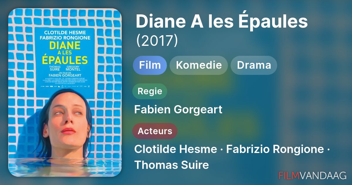 Diane A les Épaules (film, 2017) - FilmVandaag.nl
