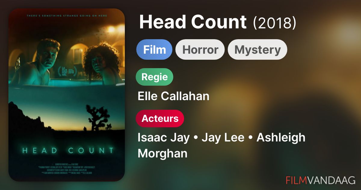 Head Count (film, 2018) FilmVandaag.nl