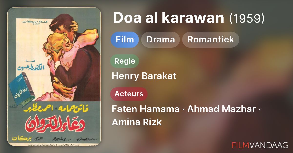 Doa al karawan (film, 1959) - FilmVandaag.nl