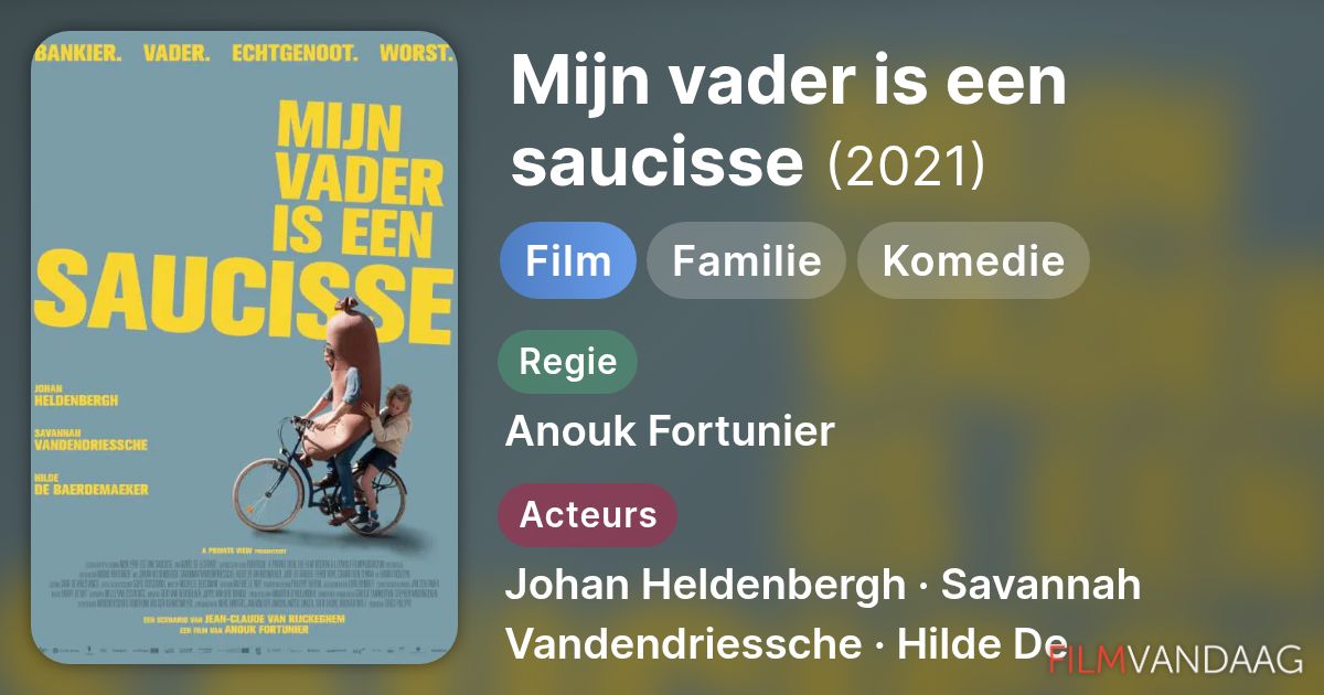 Mijn vader is een saucisse (film, 2021) Nu Online Kijken - FilmVandaag.nl