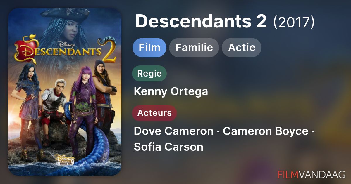 Descendants 2 (film, 2017) - FilmVandaag.nl