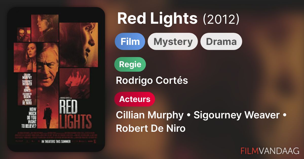 Red Lights (film, 2012) FilmVandaag.nl