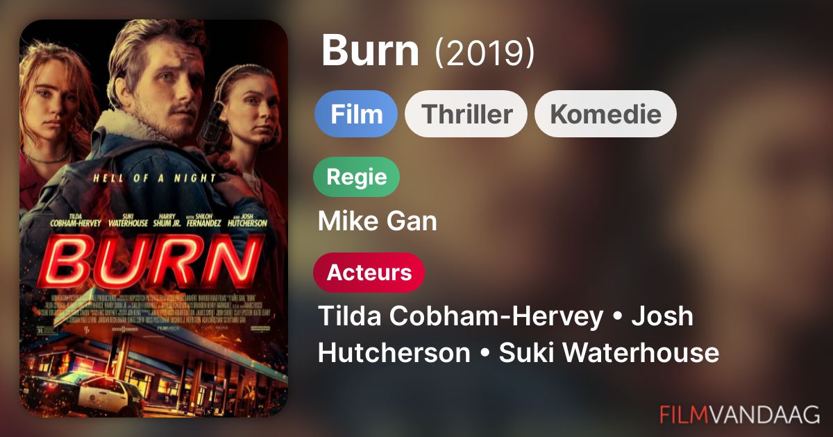 Burn (film, 2019) FilmVandaag.nl