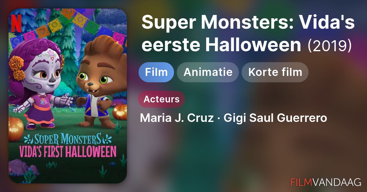 Super Monsters Vida's eerste Halloween (film, 2019) FilmVandaag.nl