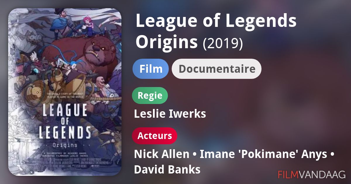 League of Legends Origins (film, 2019) FilmVandaag.nl
