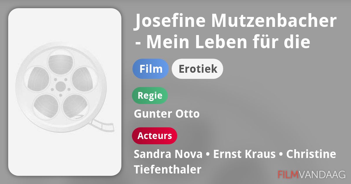 josefine mutzenbacher wie sie wirklich war imdb
