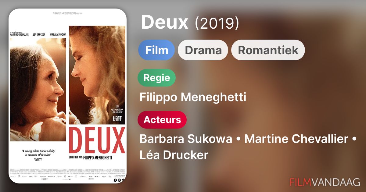 Deux (film, 2019) FilmVandaag.nl