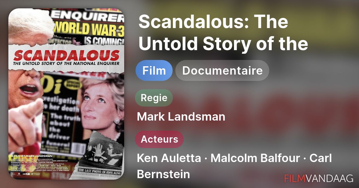 Scandalous: The Untold Story of the National Enquirer (film, 2019