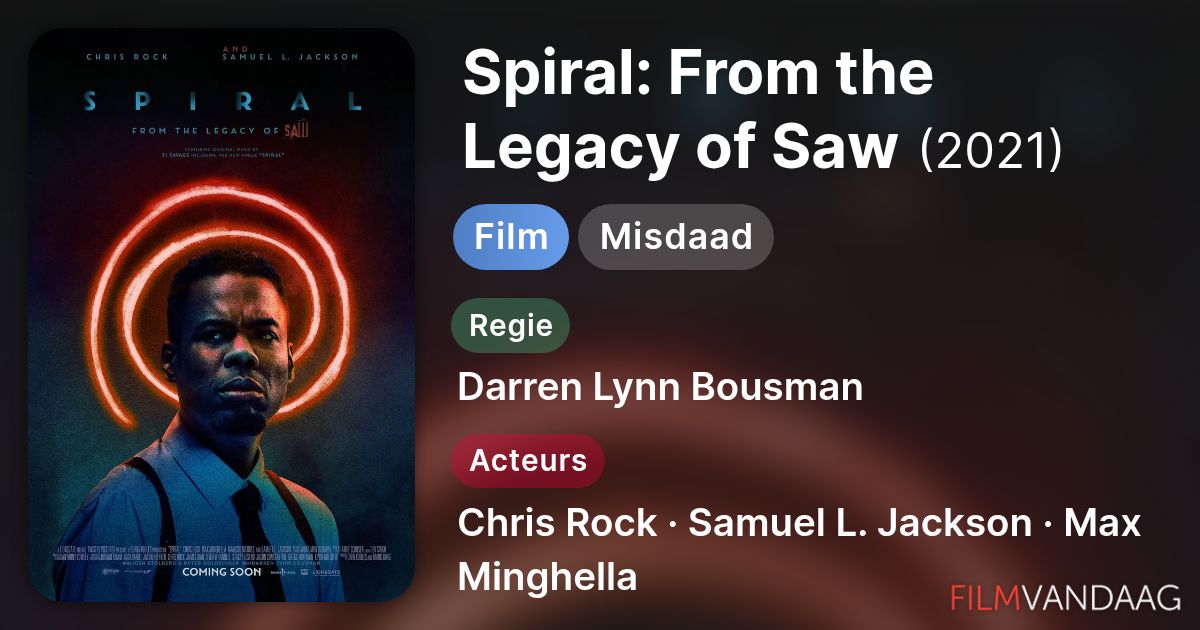 Spiral: From the Legacy of Saw (film, 2021) - FilmVandaag.nl
