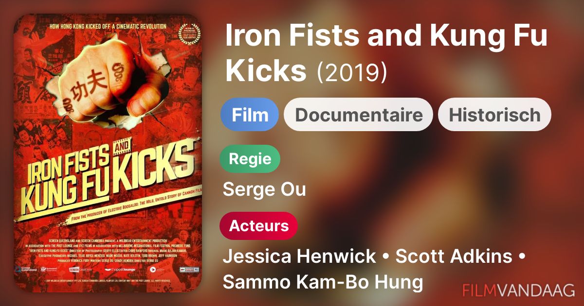 Iron Fists and Kung Fu Kicks (film, 2019) FilmVandaag.nl
